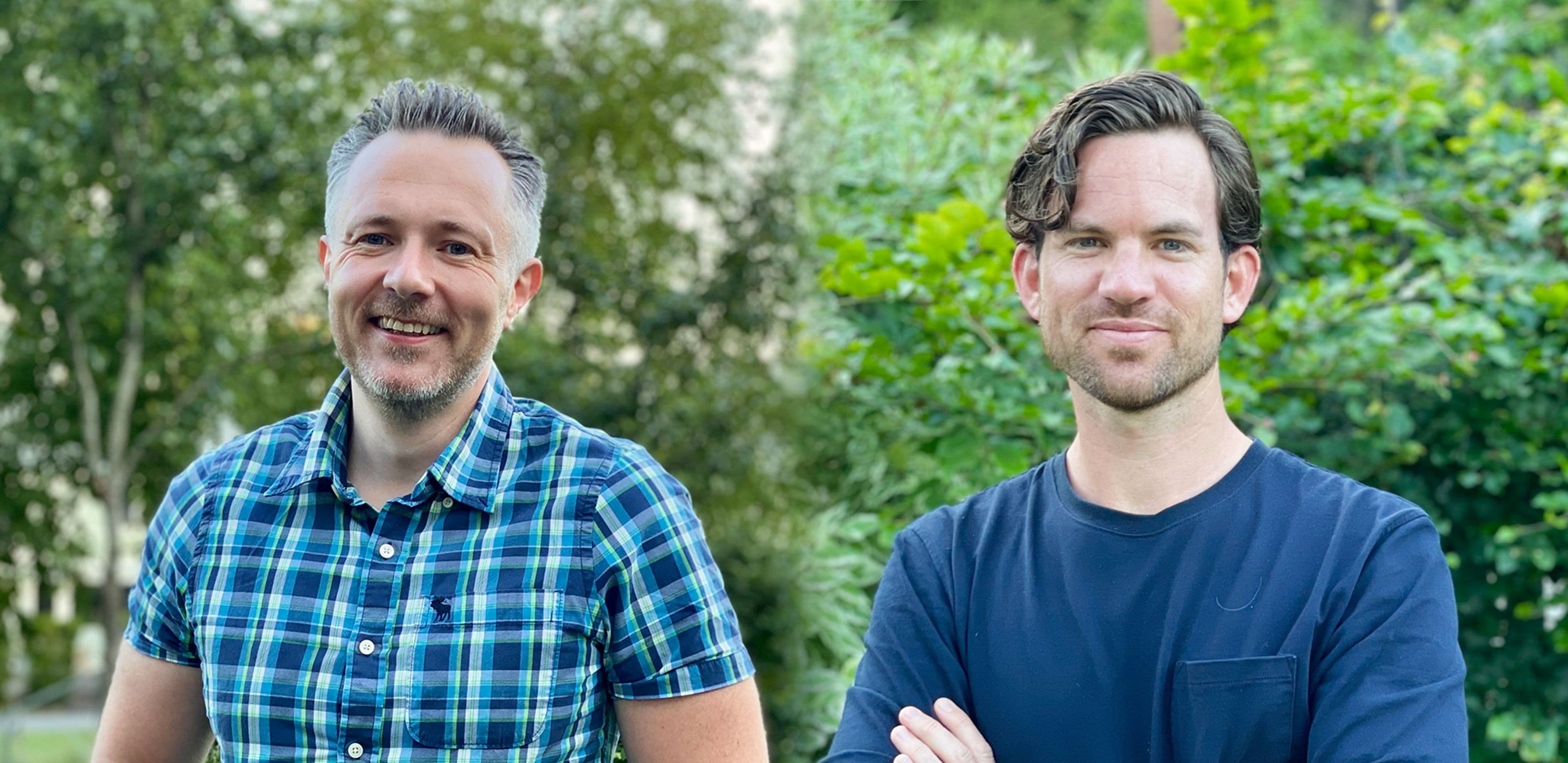 Bilde av Firi sin arbeidsledende styreleder Øyvind Kvanes og COO Marius Blaker Høgevold